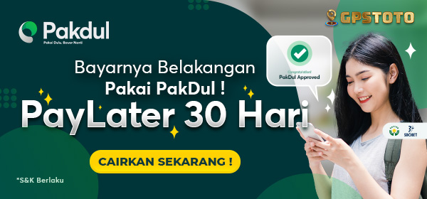 PakDul PayLater 30 Hari